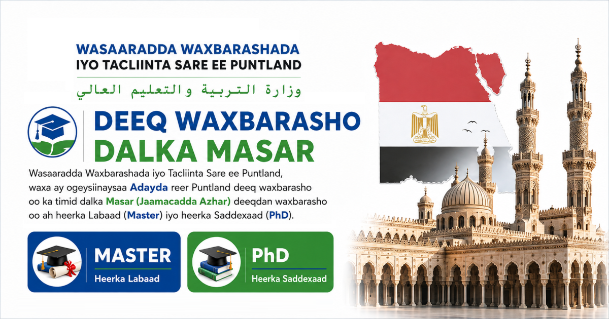 DEEQ WAXBARASHO DALKA MASAR